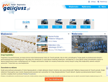 Tablet Screenshot of galicjusz.pl